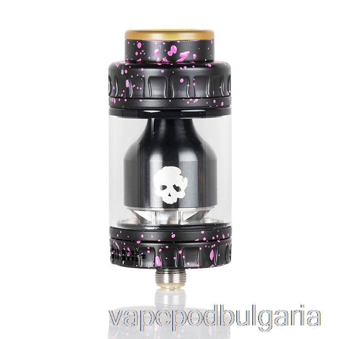 Vape Bulgaria Dovpo X Vaping Bogan Blotto Rta Pink Splatter